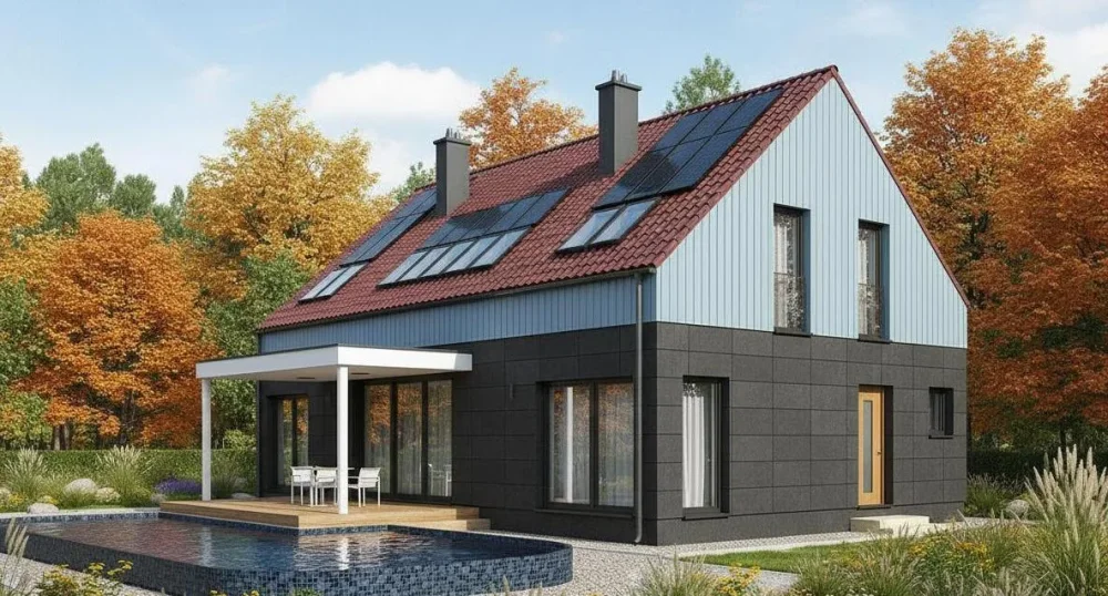 Проект Двухэтажный дом 13 на 12, 196 м2