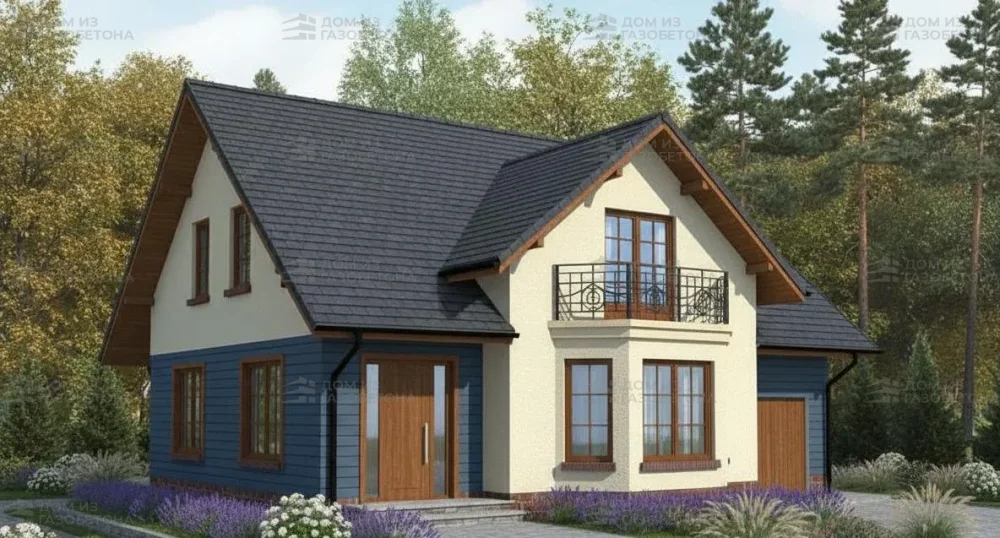 Проект Двухэтажный дом 12 на 14, 199 м2