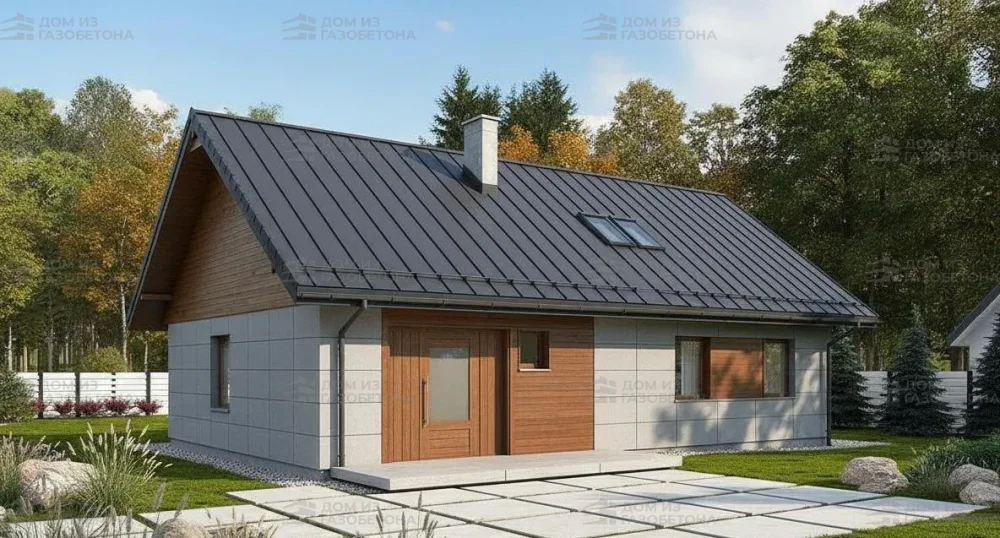 Проект Двухэтажный дом 14 на 12, 169 м2