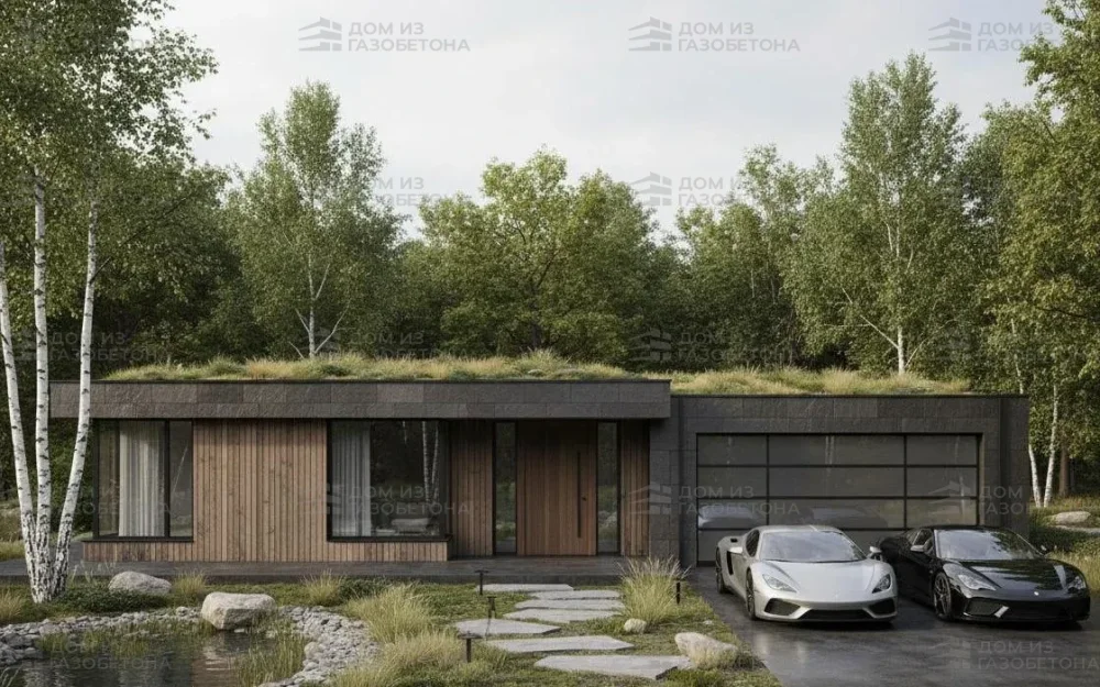 Проект Одноэтажный дом 18 на 14, 161 м2